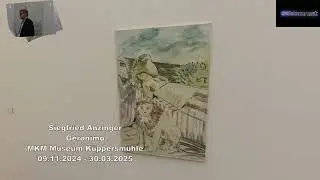 Siegfried Anzinger GERONIMO MKM Museum K&uuml;ppersm&uuml;hle 09.11.2024-30.03.2025
