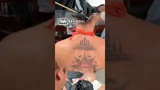 Татуировка Thai Sak Yant от Yut #bambootattoo #tattoophuket #thaitattoo #tattoopatong #tattoothai...