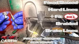 Episode 7: Repair seized and damaged brake lines | Project 400 BHP Per Tonne