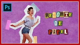 Crear Efecto de Recorte de Papel en Photoshop | Paper Cutout Effect | Tutorial paso a paso