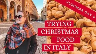 TRYING ITALIAN CHRISTMAS FOOD 🤤