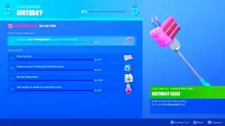 How To COMPLETE ALL BIRTHDAY QUESTS CHALLENGES in Fortnite! (Quests Guide)