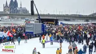 Laut gegen Rechts - Demo Köln 21.01.2024