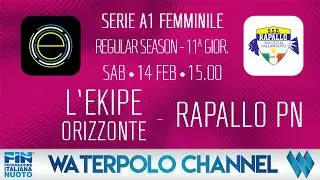 A1F 25/26 - 11&ordf; Giornata: L'Ekipe Orizzonte - Rapallo PN