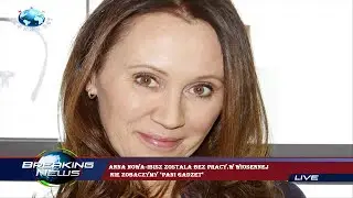 Anna Nowa-Ibisz zostala bez pracy.W wiosennej  nie zobaczymy 