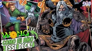 O COMBO VOLTOU! DECK DO WONG AINDA VIVE | MARVEL SNAP