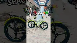 22&rdquo;SPACE BABY 🥵🥵 #shorts #youtubeshorts #cycle #unfrezzmyaccount