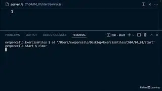 02 Node js Essential Training | Web Servers | WebSockets |  Intro to Express