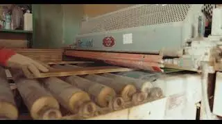 The Wood Court | UV anti-scratch coating machine