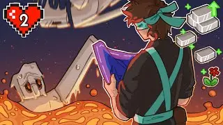 Minecraft Survival - Iron Farm & Exploring The Underworld