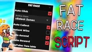 🔥Fat Race script – (Auto Click, Instant Wins)