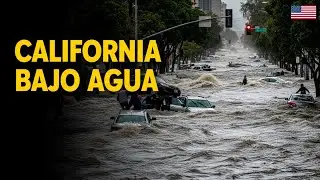 Chaos in California, USA! Devastating floods inundate San Diego and Mission Valley