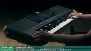 PSR-SX900 - Voice & Style Demonstration: BigBandSwing (Jazz)