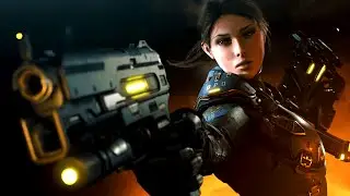 Paragon Gameplay | New Hero Lt. Bellica Gameplay