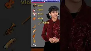 10 Magical Musical Instruments🎻 for Kids, Learn with Adi, English Vocabulary, Adi Connection #shorts