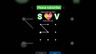 S 💝 V love's pattern SV love pattern SV pattern lock #shortfeed #shorts