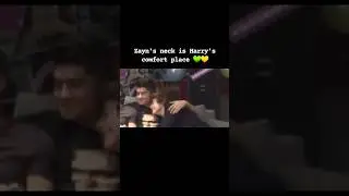 Zayn's neck is Harry's comfort place 😍#harrystyles #zaynmalik