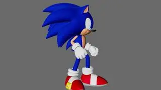 Sonic Idle animation