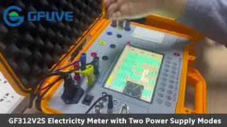 GF312V2S portable three phase reference meter on-site Power Supply Methods