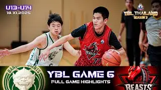 Bangkok Giants vs Bangkok Beats | U13 - U14 | GAME 6 Full Highlights | YBL THAILAND SEASON 3