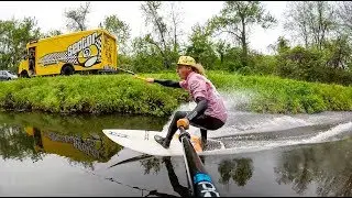 PENNSYLVANIA CANAL SURFING!!! RUN IN WITH THE RANGERS