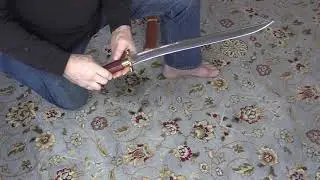 The TFW Northern Sansibar #1, a very nice combat ready Filipino bladed weapon