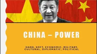 VCE Global Politics - China - Diplomatic Power