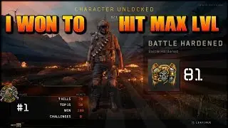 I WON TO BECOME FIRST PS4 MAX LEVEL BLACKOUT PLAYER?! COD BO4 BLACK OUT BATTLE ROYALE!