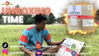 AUTO UNBOXING || OLEH - OLEH DARI KING WAROK KITE PONOROGO #warokkite #layanganwarok #bladuwarok