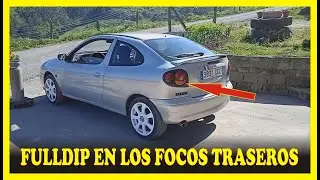 🏁 FULLDIP EN LOS FOCOS TRASEROS 🔧 MEGANE COUPE FASE 1 🏁