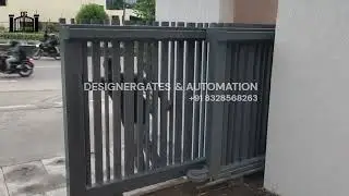 Telescopic Motorised Gate - designergates & automation