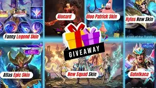 FANNY LEGEND SKIN ICON'S, ALUCARD NEW SKIN SURVEY, HYLOS, EDITH AND MANY MORE UPDATE MOBA LEGENDS5V5