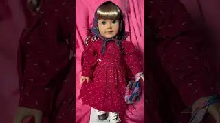AMERICAN GIRL KIRSTEN LARSON 1854 SCHOOL OUTFIT OPENING UNBOXING #americangirl #americangirldoll