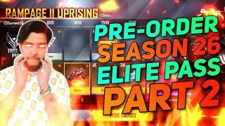 Season 26 Elite Pass Pre-order Exclusive Reward 🔥 Full Review Rampage 2.0 New Elite Pass Dresses 🔥