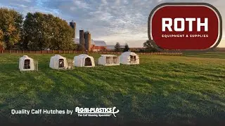 Agri-Plastics Calf Hutches from Roth