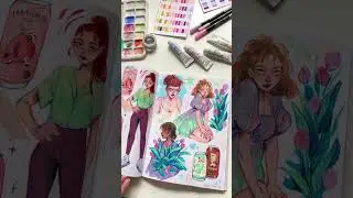 Sketchbook pages