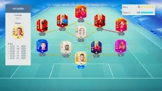 FIFA 19 Squad battles gameplay ( New team & custom tactics )