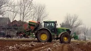 Mroźny Siew 2016 John Deere 190R  (2017)