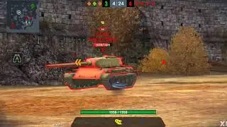 Вытащенный бой на ИС-5. Бой с |storm_TV| . Колобанов , Мастер .