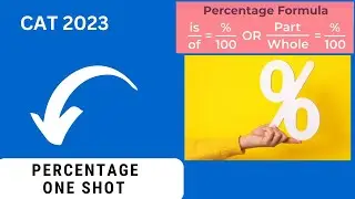 One Shot Percentage | CAT | CMAT | NMAT | SNAP | Arsh Classes | Abhijeet Sinha