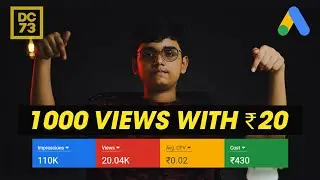 Get 1000 VIEWS with ₹20 using Google AdWords in 2021 | How To Promote YouTube Videos with Google Ads