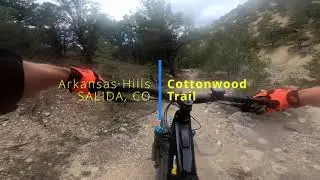 Salida Colorado Mountain Biking - Cottonwood Trail