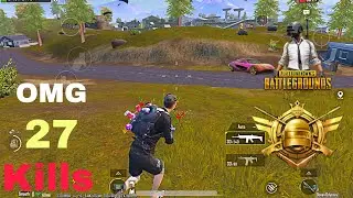 OMG 😨 27 Kills PUBG MOBILE😍Conqueror Lobby Heavy Gameplay|| Broken YT
