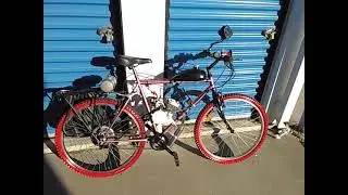 Motorized Bicycle Single Speed Build part 1