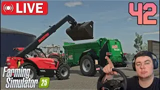 Penktadieniaujam |Farming Simulator 25 | 42 diena „Žiematono“ maratone! ❄️