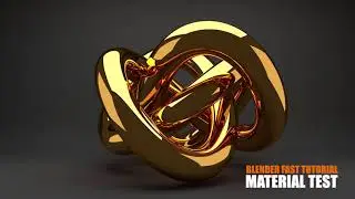 gold material blender cycles render