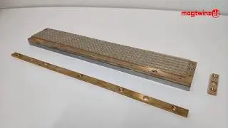 Magnetic chuck for hard metal alloy grinding Magtwins