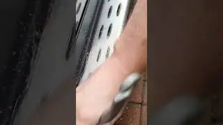 How to clean Mercedes Benz GLE running boards - quick & cheap!
