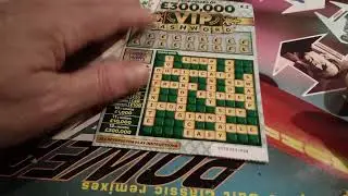 Nice One tonight.scratchcards..VIP Cashword..LUXURY LINES..FULL of 500's..WINNING 777..MONEY SPINNER