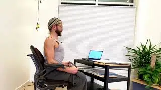 Desk Posture Relief! Three seated exercises for the neck, shoulders and upper back.